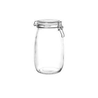 Frasco de Armazenamento IBILI em Aço Transparente 1540 ml - Twisted Media