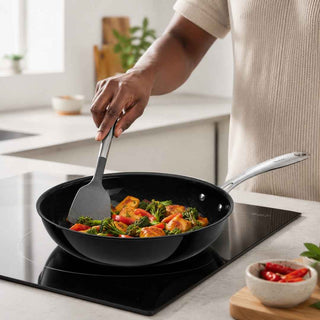 Frigideira Tefal Cerâmica Excellence 28cm Preta - Twisted Media