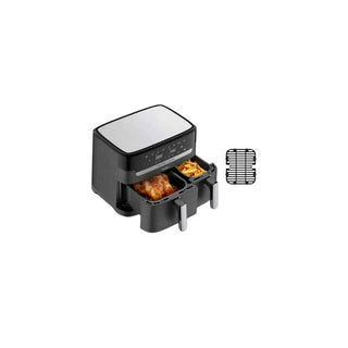 Fritadeira A Ar Moulinex Dual Easy Fry & Grill 8,3Litros 2450Watts - Twisted Media 