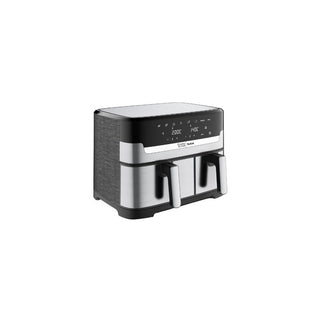 Fritadeira a Ar Tefal Dual Easy Fry Grill 8,3L em Aço Inoxidável - Twisted Media 