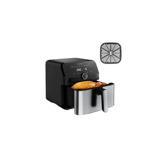 Fritadeira sem óleo Moulinex Easy Fry Mega 7,5L Inox - Twisted Media