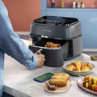 Fritadeira sem Óleo Philips Dual Basket 9L - Twisted Media  