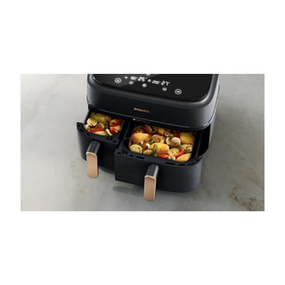 Fritadeira sem Óleo Philips Dual Basket 9L  - Twisted Media 