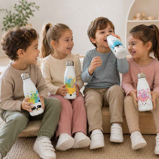 Garrafa Térmica Infantil Chicco Drinky em Aço 1 Unidade - Twisted Media