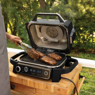 Grelhador Elétrico de Exterior Ninja + Air Fryer - Twisted Media 