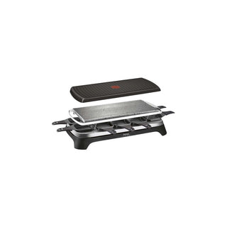 Grelhador Raclette Tefal Inox Design 3 em 1 1350W - Twisted Media