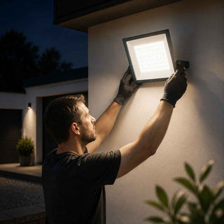 Holofote LED Exterior 200W IP65 6500K - Twisted Media