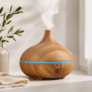 Humidificador Ultrassónico e Difusor de Aroma Cecotec 150ml Pure Aroma 150 Yang - Twisted Media