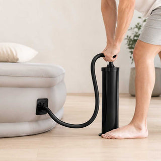 Inflador Manual Duplo INTEX 37cm – Dupla Ação para Inflar e Desinflar - Twisted Media