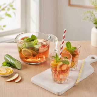 Jarra Medidora de Vidro PYREX 1L - Twisted Media