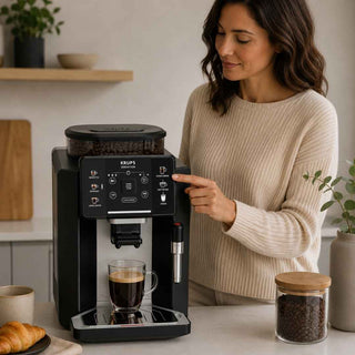KRUPS Sensation Máquina de Café Automática com Moedor Integrado - Twisted Media
