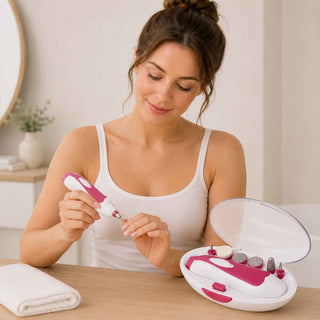 Kit Manicure e Pedicure Orbegozo com 6 Acessórios - Twisted Media