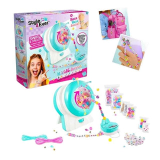 Kit de Criação de Pulseiras da Amizade com Ferramenta Giratória Canal Toys - Twisted Media 