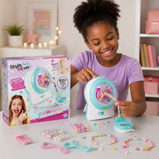 Kit de Criação de Pulseiras da Amizade com Ferramenta Giratória Canal Toys - Twisted Media 