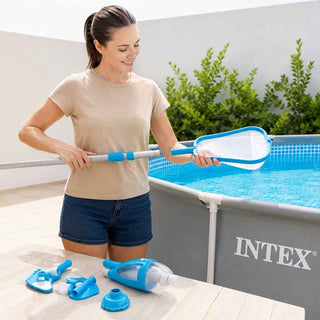 Kit de Limpeza INTEX Deluxe para Piscinas - Twisted Media
