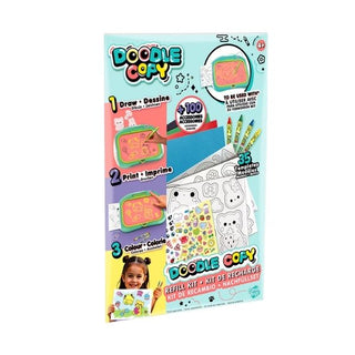 Kit de Recarga Doodle Copy para Desenho e Impressão Canal Toys - Twisted Media 