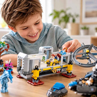 LEGO Avatar Montanhas Flutuantes Site 26 e RDA Samson 887 Peças - Twisted Media 