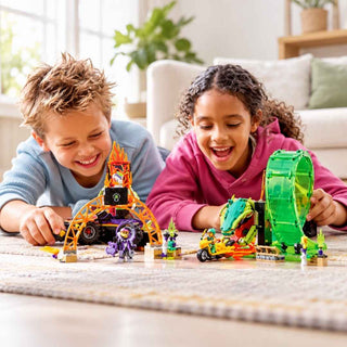 LEGO City Arena de Acrobacias com Loop Duplo 598 Peças - Twisted Media