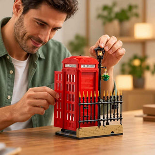 LEGO Ideas Cabine Telefónica Vermelha de Londres 1460 Peças - Twisted Media
