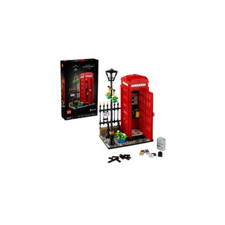 LEGO Ideas Cabine Telefónica Vermelha de Londres 1460 Peças - Twisted Media