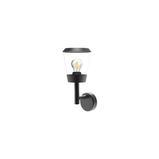 Luminária de Parede Exterior com Sensor Infravermelho E27 - Twisted Media