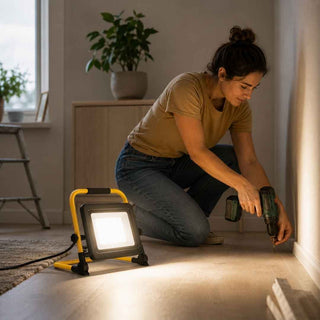 Luz de Trabalho LED BRUHM 50W 3 em 1 - Twisted Media