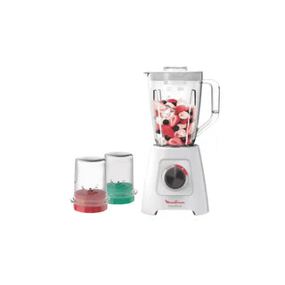 MOULINEX Liquidificador force 2 em 1 600wtt Branco - Twisted Media