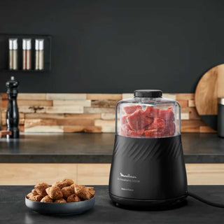 MOULINEX Mini Picadora 1000W 300ml Preta - Twisted Media