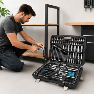 Maleta de Ferramentas Cecotec 216 Peças ToolBox KRK 6200 - Twisted Media