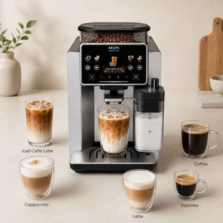 Máquina de Café Automática Krups Sensation Elite Quente e Frio - Twisted Media
