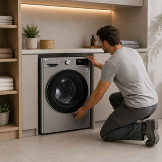 Máquina de Lavar e Secar LG AI DD 9/6kg Wi-Fi 1400RPM  - Twisted Media