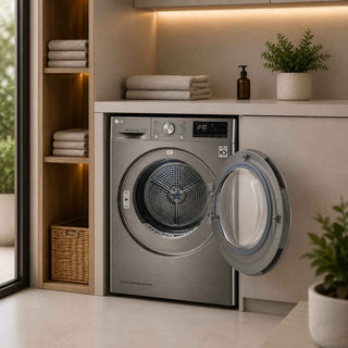 Máquina de Secar Roupa LG 9kg Dual Inverter Heat Pump - Twisted Media