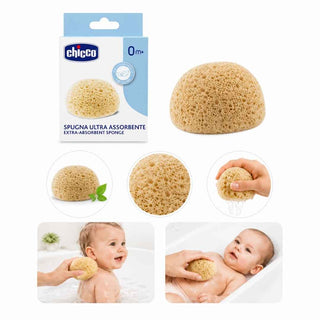 Mini Esponja CHICCO – Suavidade Natural para o Banho do Seu Bebé - Twisted Media 