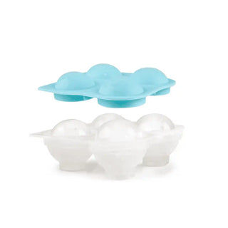 Molde de Gelo IBILI XL com 4 Esferas em Silicone - Twisted Media