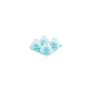 Molde de Gelo Ibili XL com 4 Esferas em Silicone - Twisted Media