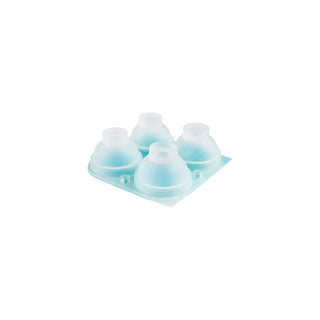 Molde de Gelo IBILI XL com 4 Esferas em Silicone - Twisted Media