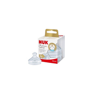NUK Nature Sense Tetina Silicone 2S 6-18M – Fluxo Suave - Twisted Media 