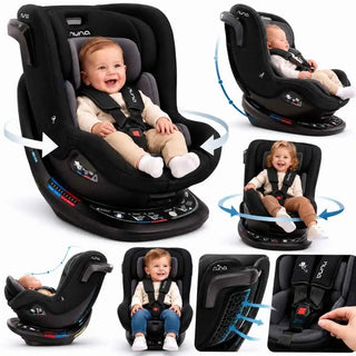 NUNA REVV 360° – Cadeirinha Automóvel com Rotação Completa - Twisted Media 