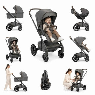 Nuna MIXX Next Refined – Carrinho de Bebé Premium - Twisted Media 