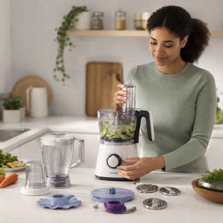 PHILIPS Processador de Alimentos Multiuso Série 7000 750W - Twisted Angola