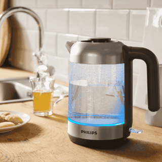 PHILIPS Chaleira Elétrica de Vidro 1,7lt 2000wtt - Twisted Media