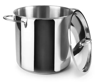 Panela Alta Noah IBILI 28 cm 15,1L em Aço Inoxidável - Twisted Media