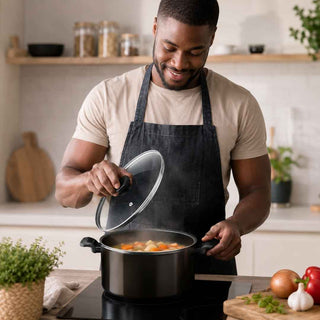 Panela TEFAL Easy Cook Clean 30 cm 12,2L - Twisted Media 
