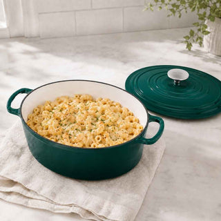 Panela Tefal Oval 29cm Ferro Fundido Esmaltado 3L Indução - Twisted Media