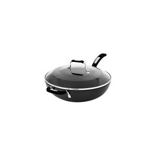 Panela Wok TEFAL 32 cm com Tampa - Twisted Media 