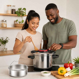 Panela de Pressão Tefal Clipso Minut Easy 7,5 Litros - Twisted Media 