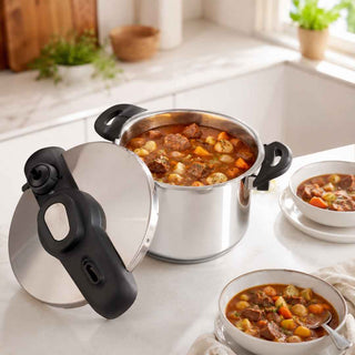 Panela de Pressão Tefal Secure Compact 8L  - Twisted Media
