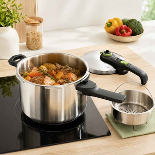 Panela de Pressão Tefal Secure Trendy 8L Indução - Twisted Media