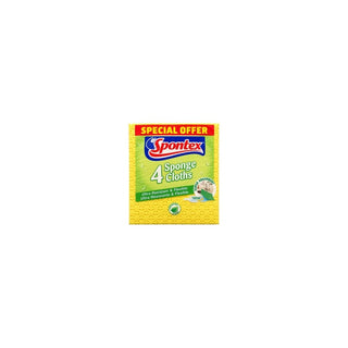 Panos Esponja Spontex Superabsorventes – Pack de 4 - Twisted Media