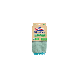 Panos de Microfibra Reciclados SPONTEX 30 x 30 cm – Pack de 5 Unidades - Twisted Media 